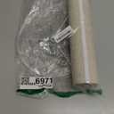 Tall Drum Lamp Shade for Table Lamps, Floor Lamp, Cloth Lampshade 10" Top X 10" Bottom X 13" High, Beige Large Line Fabric, Easy Assembly