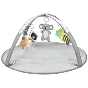 LADIDA Baby Play Gym, Activity Mat, 3 Stage Play Mat Padded Tummy Time Mat with STEM Based Toys for Sensory and Motor Skill Development, Newborn to Toddler