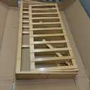 Bamboo Shoe Rack 4 Tier Collapsible - Shoe Rack for Entryway, Without Installation Storage Shelf Rack Perfect for Entryway Corridors Front Door Living Room Kitchen, Original Color