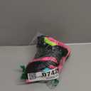 popvil High Waisted Bikini Sets for Women Neon Two Piece Swimsuit Sexy High Cut 2026 Bathing Suit (Large, Black1)