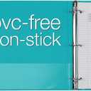 Cardinal 3 Ring Binders, Binders for School and Office, Durable 1.5 Inch, Round Rings, Holds 350 Sheets, ClearVue Presentation View, Non-Stick, Assorted Bright Colors, 4 Pack 