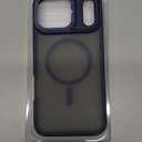 Magnetic 3 in 1 for iPhone 17 Pro Max Case, [Omni-Directional Protection] with 1x Screen Protector + 1x Camera Cover, [Seamless Work with Magsafe] Protective Silm Case for iPhone 17 Pro Max Deep Blue