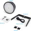 BETOPPER Mini DJ Par Light, 60x3W RGB Par Can Wash Lights Slim LED Stage Lighting Super Bright DMX 512 for Bar, Party, Wedding, Disco, Club, Shows, Recording Studio etc