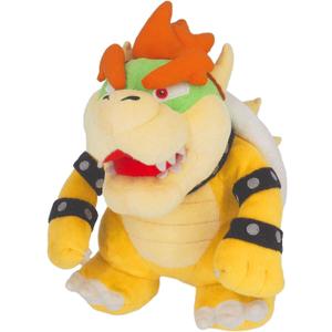 Sanei Super Mario All Star Collection 10" Bowser Plush, Small
