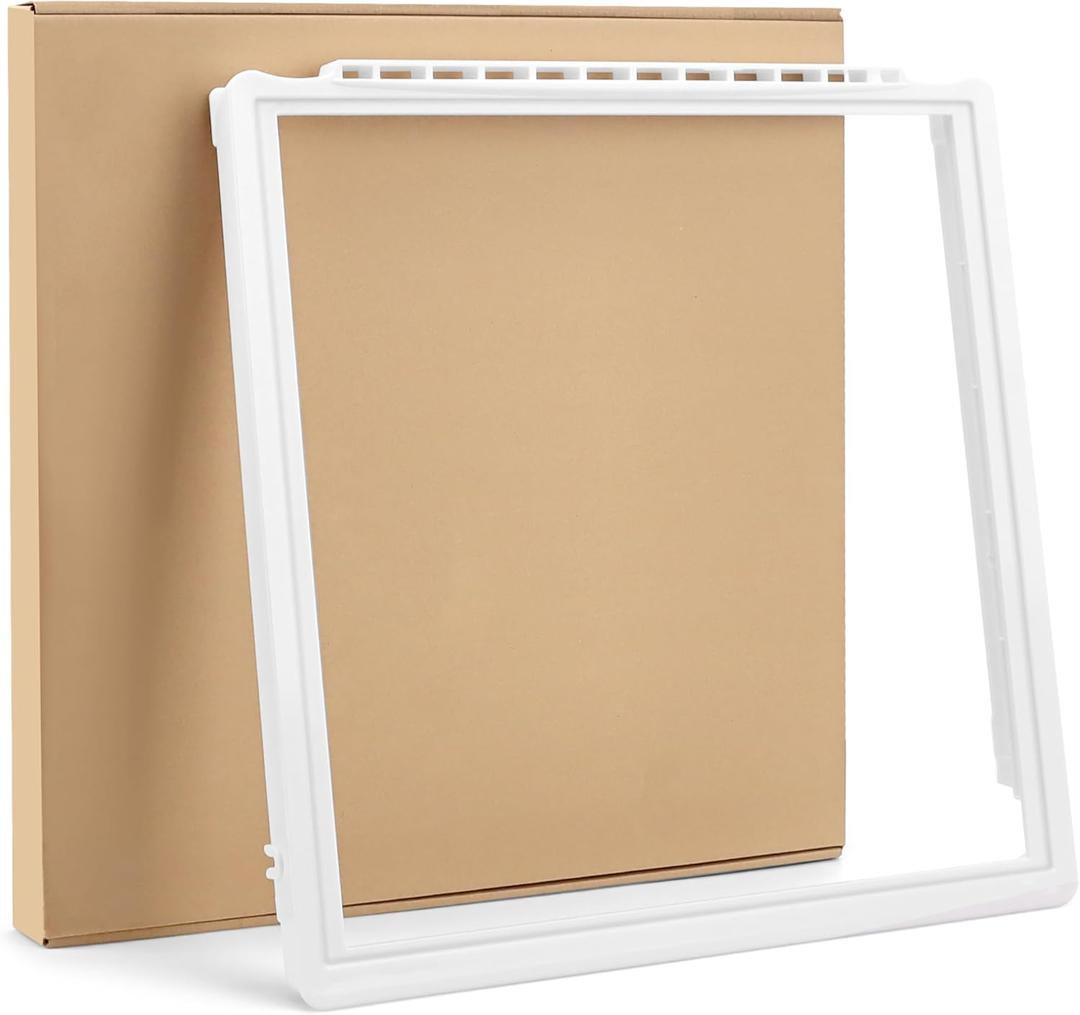 UPGRADE 241969501 Refrigerator Shelf Frame Without Glass Compatible for Frigi.daire 241969501/Frigi.daire Part 241969501 of FFSS2615TS3, FGSS2635TF1, FFSS2615TS0-by MIFLUS