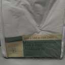 Elrene Home Fashions Deluxe Heavy Duty Table Pad Protector Cushioned Flannel Backing, 52" x 144", White