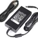 180W AC Charger Fit for Dell Dock WD19 WD22TB4 K20A001 D6000 D6000S Docking Station Business Monitor Dock WD15 K17A001 Thunderbolt Dock WD19TB WD19TBS TB15 TB16 TB18DC K16A K16A001 Power Adapter