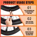 Tanstic 20Pcs Bike Repair Tool Kit, Bike Crank Extractor with Bottom Bracket Remover, Bone Spanner, 10 Tool Bits Bicycle Repair Tool for Mountain Bike Road Bike