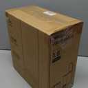 Cesun Small Bathroom Trash Can with Lid Soft Close, Step Pedal, 6 Liter / 1.6 Gallon Stainless Steel Garbage Can with Removable Inner Bucket, Anti-Fingerprint Finish (Matt Black)