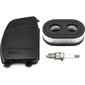 594106 Air Filter Cover and 798452 Air Filter Compatible with Briggs & Stratton 093J02 09P700 103M02 104M02 650EXI 675EXI 675 IS