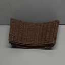 OIAHOMY Christmas Tree Collar, Wicker Holiday Tree Skirt & Stand Base Cover,Paper Rope Christmas Decor, Brown-27 inch (X-Large)