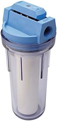 Culligan HF-360A Standard Duty 3/4" Inlet/Outlet Whole House Filtration System, Clear