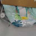 Bright Starts Wild Wonders Vibrating Baby Bouncer, Removable Toy Bar with 2 Toys, Nonslip Feet, 0-6 Months Up to 20 lbs