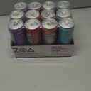 ZOA Zero Sugar Energy Drinks with Electrolytes, Vitamin C, Amino Acids, B-Vitamins, Made with Green Tea Caffeine, Sugar-Free Variety Pack- Four Flavors, 12 Fl Oz Cans (12-Pack) (EXP 09/08/26)