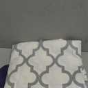 YnM Cotton Duvet Cover for Weighted Blankets (Lattice Scroll, 48''x72'')