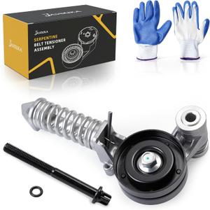 Belt Tensioner Assembly with Pulley for Chevrolet Cruze/Trax/Sonic/Cruze Limited, for Buick Encore, 1.4L 2011-2020 OE#38344, 55565236, 55352021, 90531965, 90531986, 89637, 25195388, 1340267