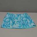 MakeMeChic Women's Floral Sequin Mini Skirt Drop Waisted Bodycon Summer Party Short Skirts Blue M