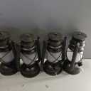 4 Pack Bronze Vintage 4 Modes Rechargeable Lanterns with Remote Control