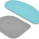 KitchenAid Gourmet Bowl Scraper, Set of 2, Aqua Sky and Storm Grey