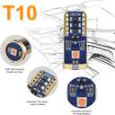 iBrightstar 31mm DE3175 DE3021 194 168 T10 LED Bulbs 3030 Chipset Error Free for Car Truck Interiors Dome Map Door Courtesy License Plate Lights pack of 10, Purple