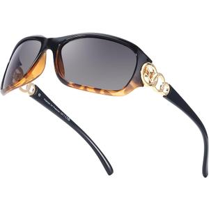 FIMILU Polarized Sunglasses for Women, Retro Stylish Glasses Reduce Glare Sun Glare UV Protection for Travelling Vacation