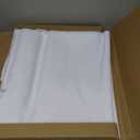 Sancua White Square Tablecloths 70x70 Inch, 2 Pack - Fabric Table Cloth for Square or Round Tables, Washable Polyester Table Cover for Outdoor Party, Birthday, Decorative Display Tables