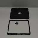 Case for iPad (A16) 11th Generation 11 Inch 2025 / iPad 10th Generation 10.9 Inch 2022, [Built-in Pencil Holder] Heavy Duty Shockproof Rugged Protective Case, Black