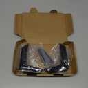 20 Pack 4 x 3 Inch Heavy Duty Black Metal Floating Shelves Brackets, L Bracket Corner Brace Support, Wall Mount, 60 lbs Capacity Each