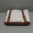 Tiny Land Picnic Blankets, 2 in1 Double Layer Waterproof Mat + Blanket, Foldable Beach Mat,Outdoor Blanket, Portable Camping Blanket, Extra Large Beach Mat, for Camping Park Beach Grass (White)