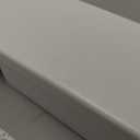 4ft Steel Easy Slip-On Baseboard Heater Cover with End Caps for Bathroom & Hydronic System for Replacing Old Cover, White