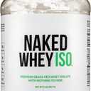 NAKED Whey Isolate Protein - Only 2 Ingredients, 30g Grass-Fed Protein, Zero Carb, Unflavored, Undenatured, Non-GMO, No Soy, Gluten-Free, No Preservatives - 28 Servings, BEST BY:04/2028