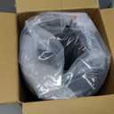 Dog Car Seat for Large Medium Dogs, Pet Car Seat Under 55 lbs or 2 Puppies, Removable Washable Pets Travel Booster Bed for Automotive Backseat with Comfy Thick Cushion, 2 Safety Leashes(Large, Black/Gray)