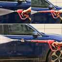 Pressure Washer Gun with 16" Replacement Extension Wand, 6 Nozzle Tips with Nozzle Holder, High Power Washer Spray Gun with M22 Fitting, 1/4" Quick Connect for Foam Cannon Car Wash, 5000 PSI