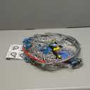 Snow-Chains Easy Install Tire-Chains, One-Pull Fit Heavy-Duty Tire Snow Chains for Pickup Trucks & SUVs Off-road, Emergency Tire Traction Car Tires 255 265 275 285 295 - Set of 2 (SCRV260)