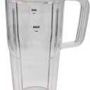 Replacement parts of 24oz cup jar with handleCompatible with NutriBullet Blender ComboZNBF30400Z/ZNBF30500Z//Select Blender 1200NB07200-1210 /PRO 1000/ Select Blender (Handle 24oz)