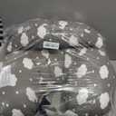 Momcozy Original Nursing Pillow for Breastfeeding-Pioneering Safety Fence- Wider Feeding Pillows for More Support for Mom & Baby- Easier Nursing & Hand Free- Fit for All, Removable Cotton Cover (Grey)