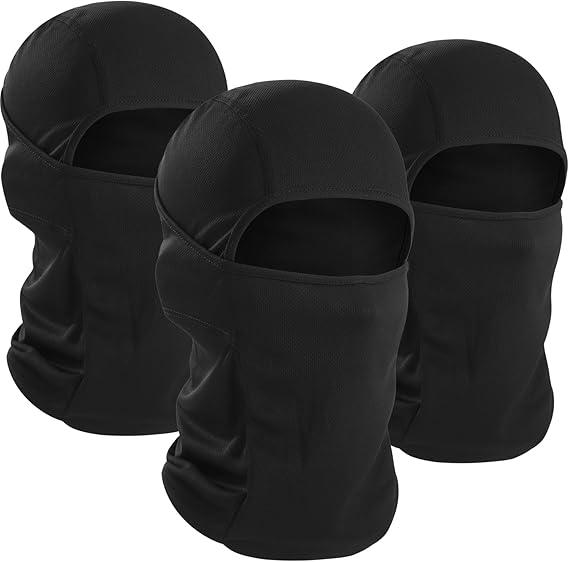 3 Pieces Balaclava Face Mask of Men - Ski Mask, Breathable Elastic Fit & Perfect for Outdoor Activities!
