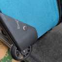 U.S. Traveler Rio Lightweight Softside Rolling Carry-on Suitcase, 2-Wheel Set, Teal