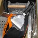 Latiret Griddle Accessories Kit, 24Pcs Grilling Accessories Set for Blackstone and Camp Chef, Flat Top Griddle Accessories Set with Scraper, Enlarged Spatulas, Basting Cover, White Elephant Gifts