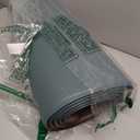 DEXI Kitchen Floor Mats Cushioned Anti Fatigue,17x29+17x59, Standing Runner Rug Waterproof, Comfort Memory Foam Padded for Front Sink Laundry Set of 2, Hunter Green