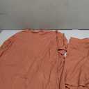Womens 2 Piece Lounge Set 2026 Summer Travel Outfit Casual Short Sleeve Oversized Tshirts & Biker Shorts, S
