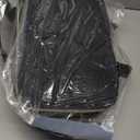 Nail Polish Organizer Hold 80 Bottles (15ml/0.5 fl.oz)& Nail Lamp, Double Layer Nail Bag Organizer Case with Handle, Large Nail Supplies& Kit Storage Case for Women Travel (Black& Golden)