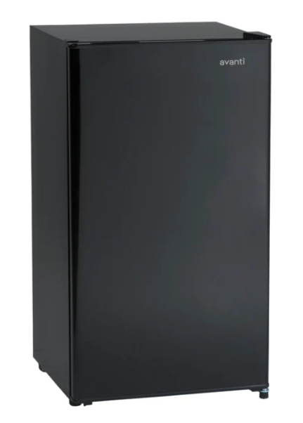 Avanti 3.2CF Compact Refrigerator, Black
