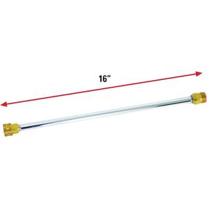 Simpson Cleaning 80149 Universal 16-Inch Pressure Washer Wand for Cold Water Use up to 3600 PSI, Silver