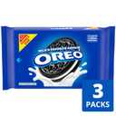 OREO Chocolate Sandwich Cookies, Family Size, 3 Packs (EXP 07/11/25)