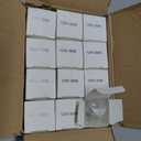 Seentech 12 Pack 60W 120V E12 Base B10 CTC Incandescent Light Bulbs, Warm White 2700K, Transparent Candle Light Bulbs Perfect for Chandeliers, Ceiling Fan Lights, Pendants, Fireplace, Dimmable