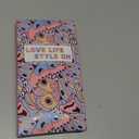 for iPhone 15 Plus Wallet Case with Card Holder, Cute Funny Designer Black Flower Pattern Kickstand Magnetic Clasp Back Flip Folio Leather Cases for iPhone 15 Plus Phone for Girls Women Boys