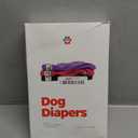 Pet Parents Washable Dog Diapers (3pack) + Extendrs of Durable Doggie Diapers, Premium Dog Diapers Female (X-Large, Princess)