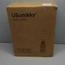 USumkky 25" Green Ceramic Table Lamp - Modern Bedside Nightstand Lamp, Easy Assembly Twist Knob Switch for Bedroom Living Room Home Office Decor (Bulb Not Included)
