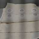 No Hooks Needed Linen Shower Curtain and Liner Set, Hotel Luxury Decor Shower Curtains for Bathroom with See Through Top Window,Water Resistant Fabric,72Wx72L,Natural Linen